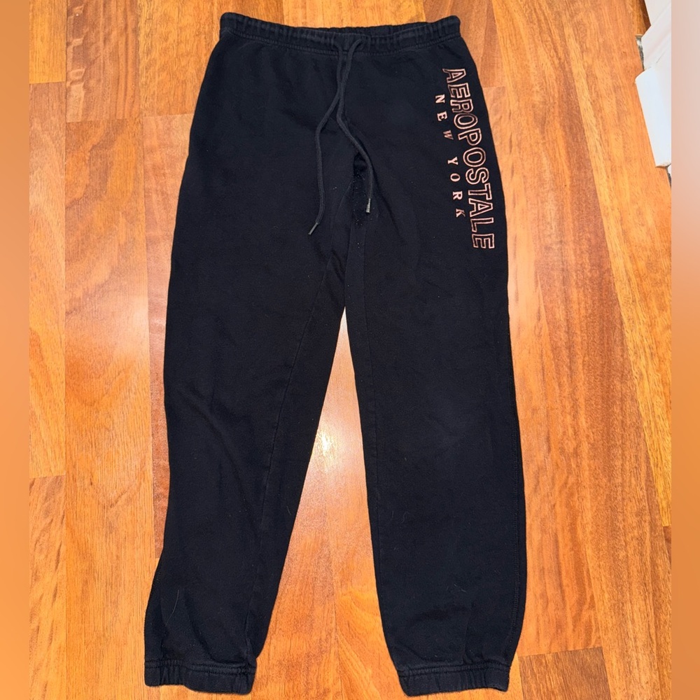 Women’s Y2K Aeropostale Black Sweatpants joggers medium